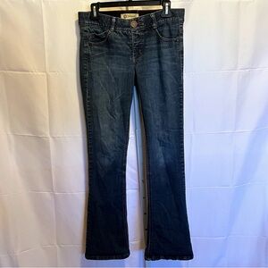 Democracy Women's Boot Cut Jeans - Dark Blue